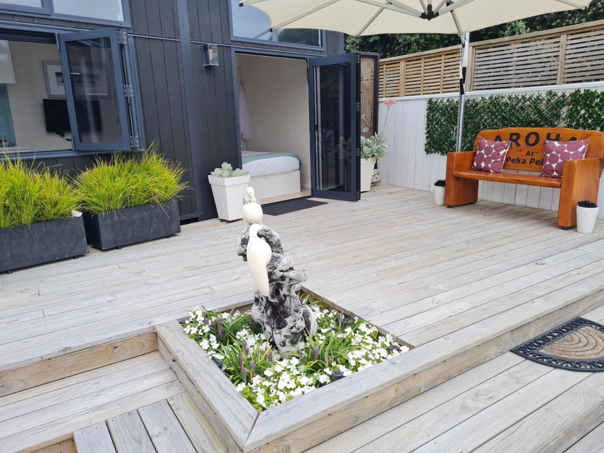 Apartmán Aroha Tiny House Peka Peka Waikanae Exteriér fotografie